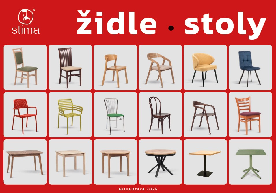 Tituln&iacute; strana STIMA katalog 2026